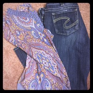 Silver Jeans. Tuesday. Size 18 Length 31. EUC